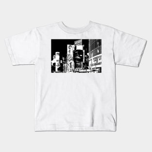 Shibuya 渋谷区 - Tokyo Manga Panel Kids T-Shirt